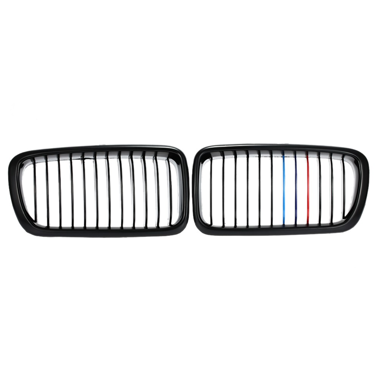 BMW E38 bright black M version of the grille