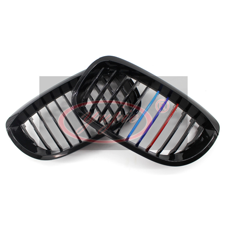 BMW E46 two new bright black M version of the grille