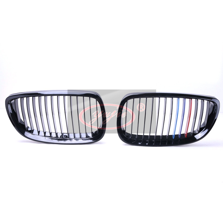 BMW E92 old bright black M version of the grille