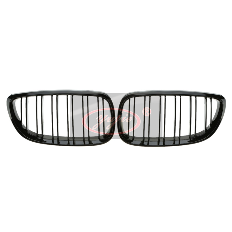 BMW E92 old bright black double grating