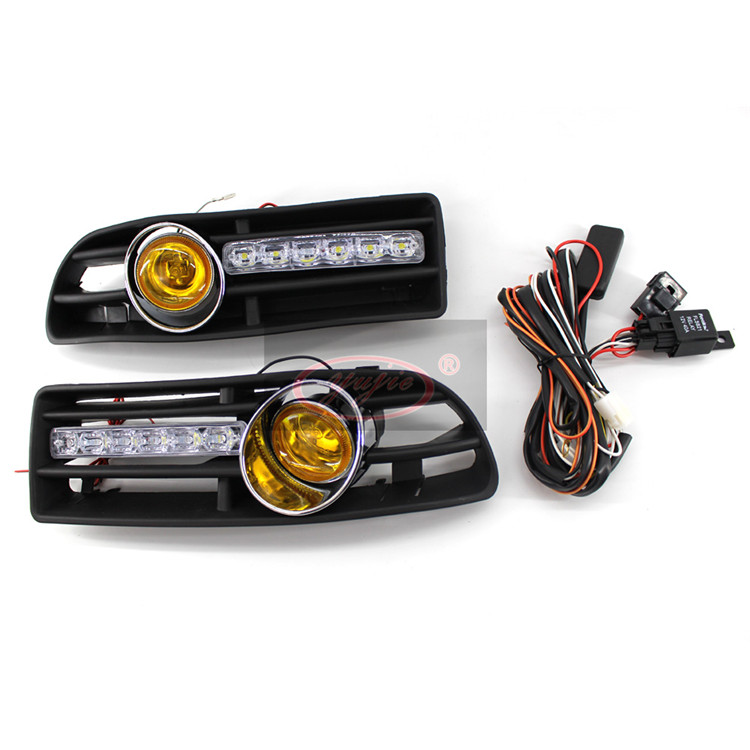 Bora to install fog lights grille kit